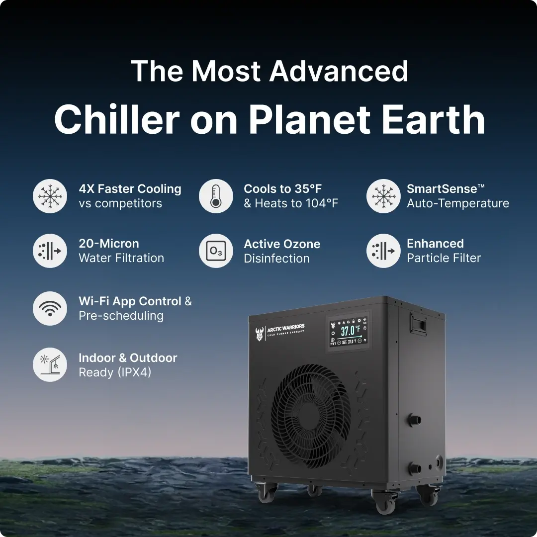 Arctic Warrior 2.0 PRO 1 HP Wi-Fi Water Chiller Arctic Warriors