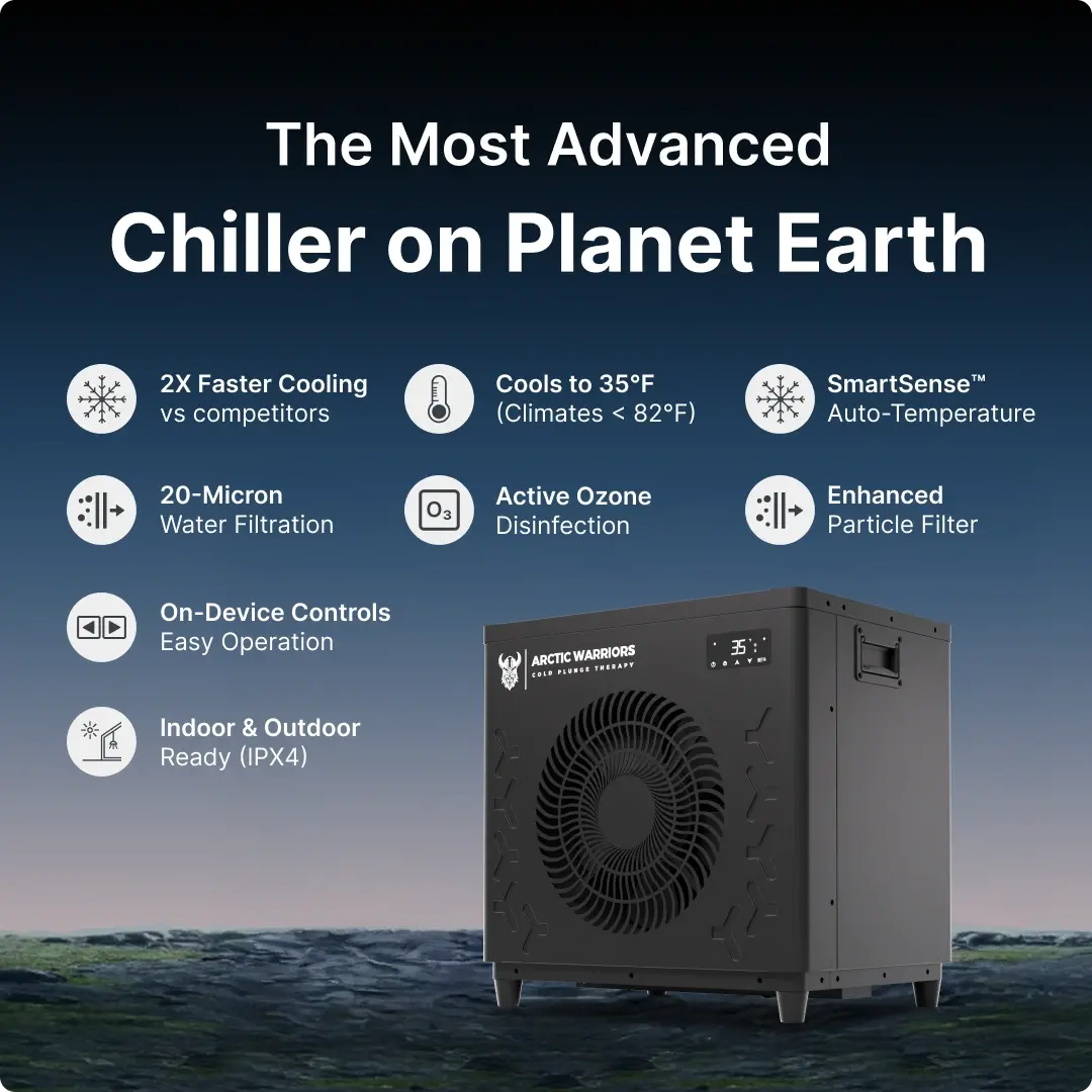 Arctic Warrior 2.0 Advanced 0.5 HP Wi-Fi Water Chiller Arctic Warriors