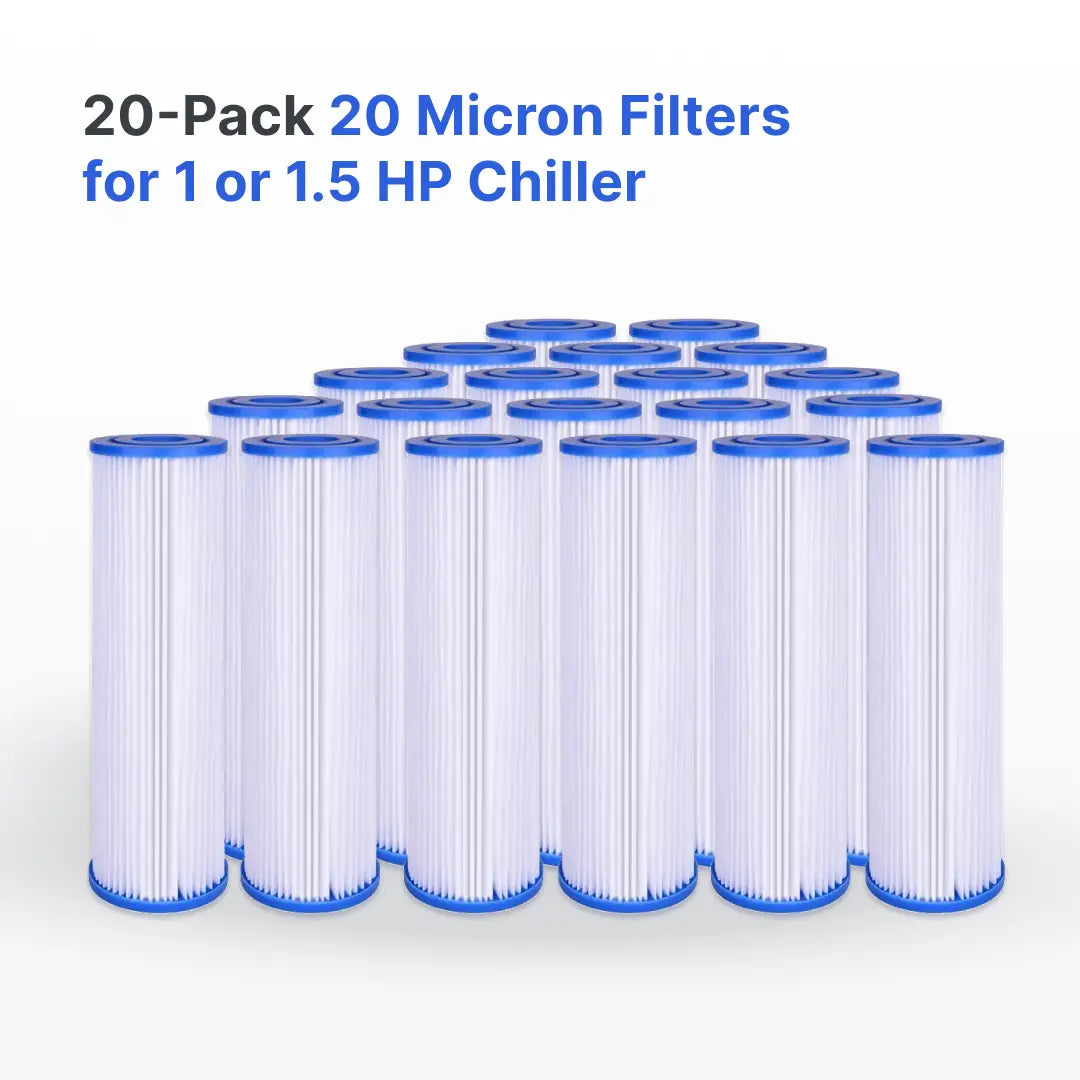 Water Chiller Filters (Pro 1 HP & 1.5 HP Models) Arctic Warriors