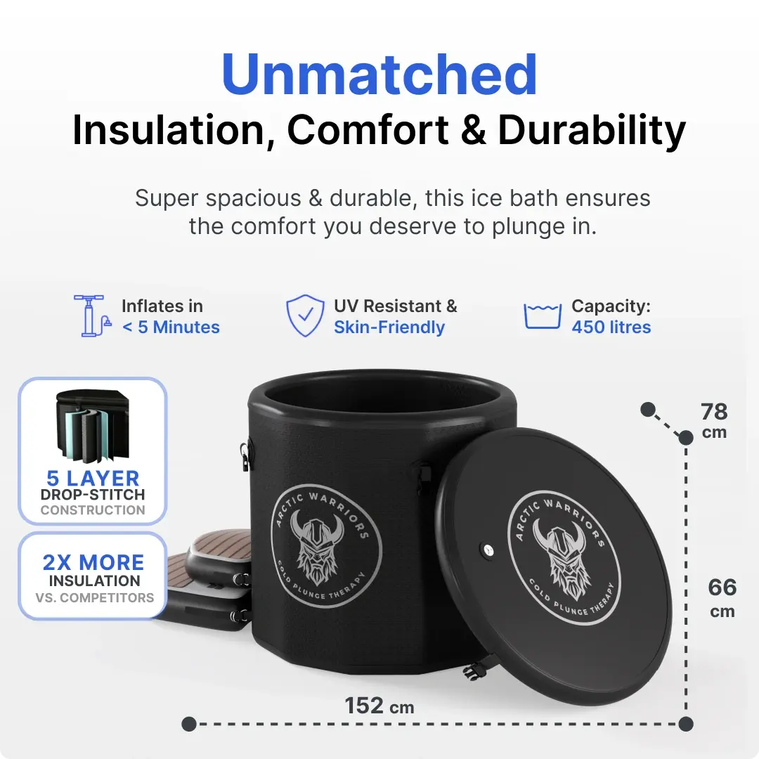 Arctic Warrior Air Barrel Ice Bath Arctic Warriors