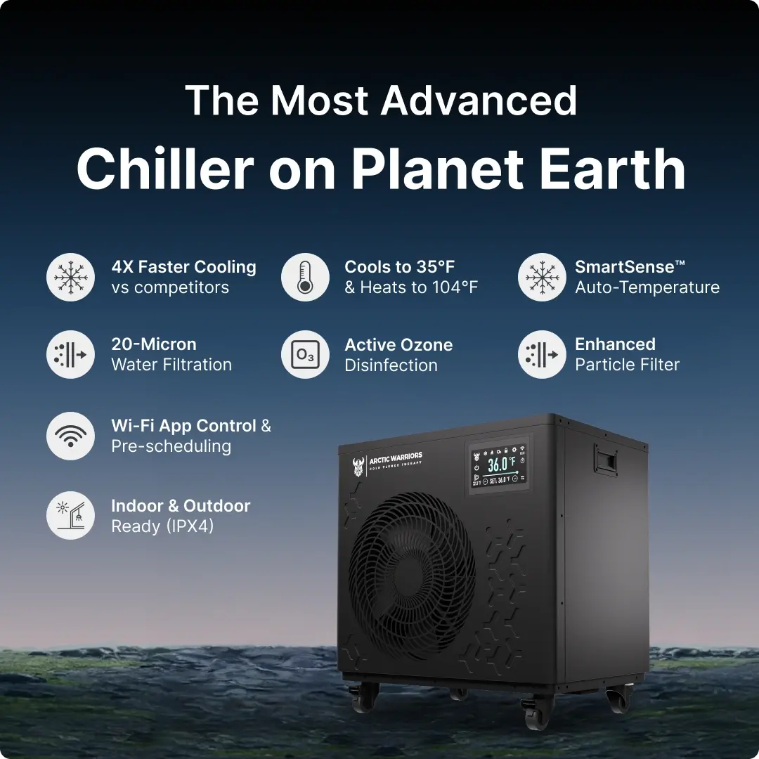 Arctic Warrior 2.0 PRO MAX 1.5 HP Wi-Fi Water Chiller Arctic Warriors