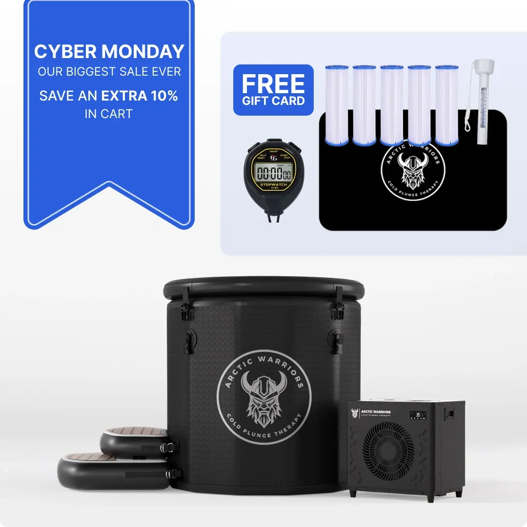 Arctic Warrior 0.5 HP Advanced Water Chiller 3.0 + Air Barrel + Essentials Arctic Warriors