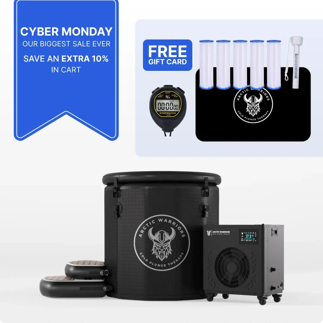 Arctic Warrior 3.0 PRO 1 HP Smart Water Chiller + Air Barrel + Essentials Arctic Warriors