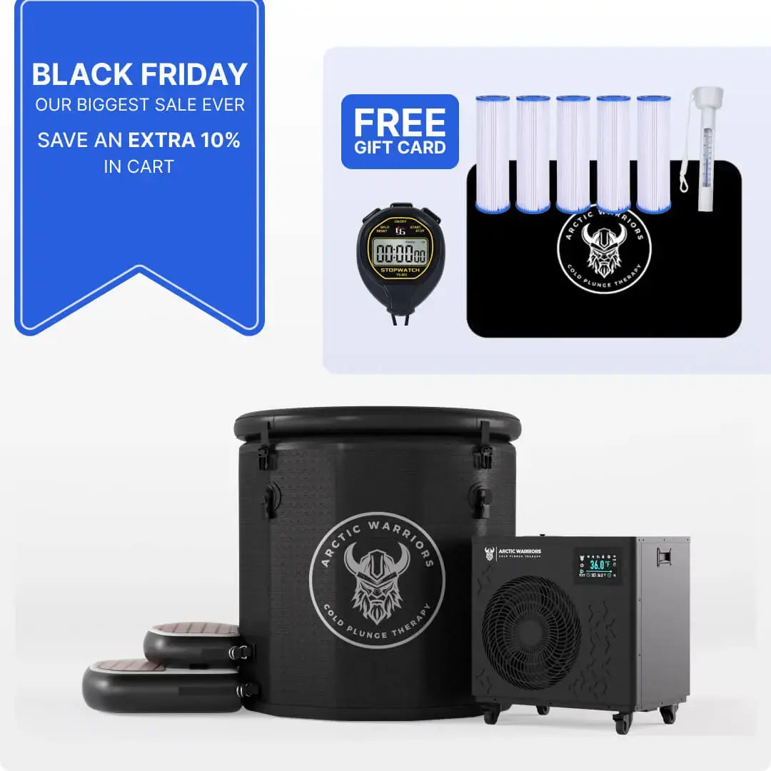 Pod Lite Ice Bath + Water Chiller + Essentials Arctic Warriors