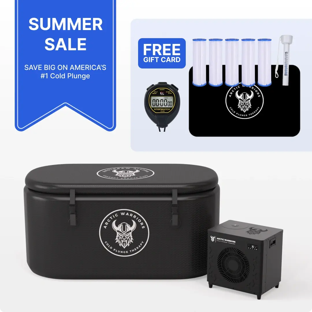 Arctic Warrior 0.5 HP Advanced Water Chiller 2.0 + XL Tub + Essentials Bundle Arctic Warriors