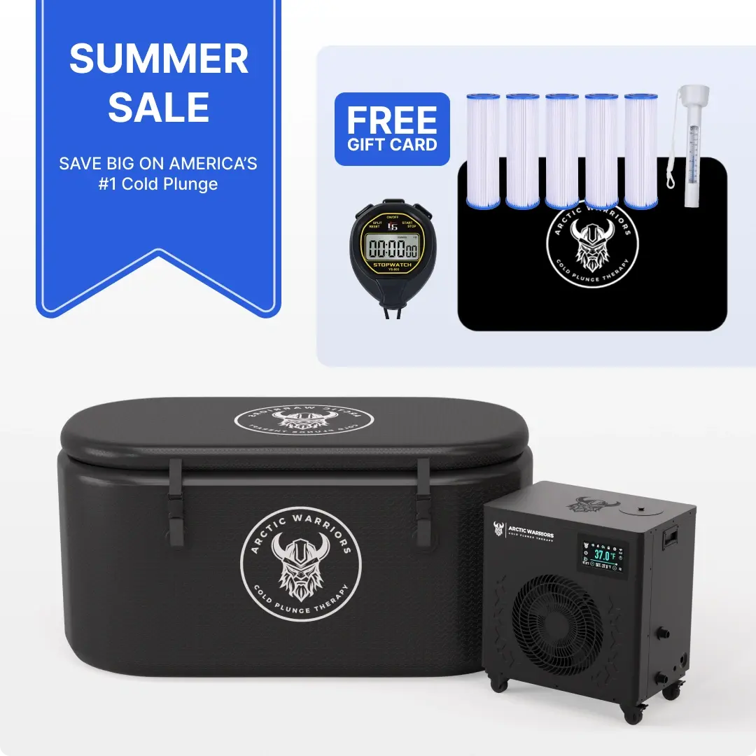 Arctic Warrior 2.0 PRO 1 HP Smart Water Chiller + XL Tub + Essentials Bundle Arctic Warriors