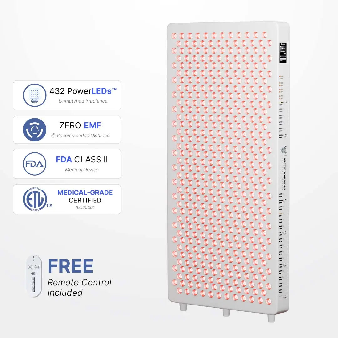 Arctic Warrior BioSpectrum+ AW500 Red Light Therapy Arctic Warriors