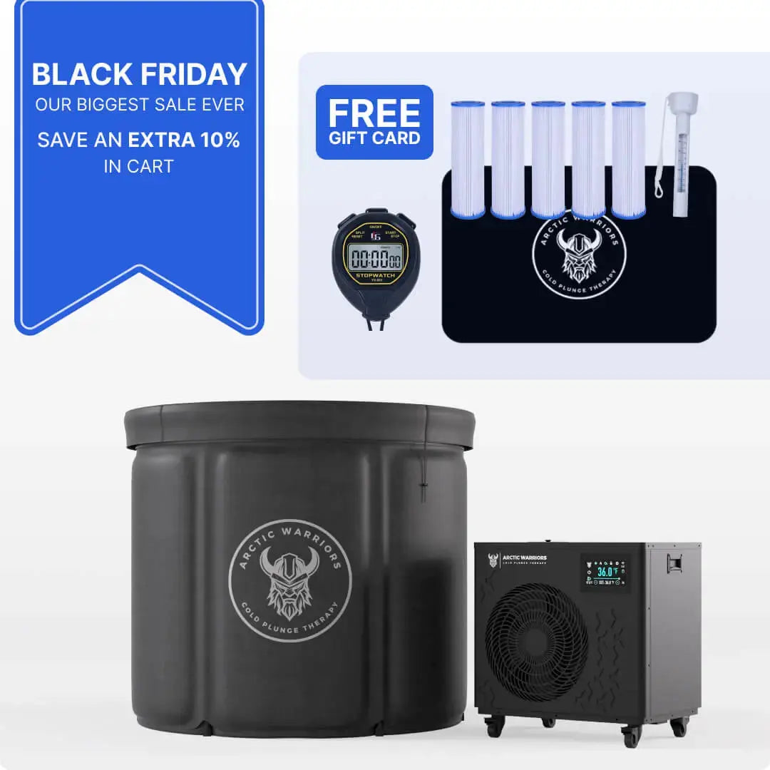Pod Lite Ice Bath + Water Chiller + Essentials Arctic Warriors