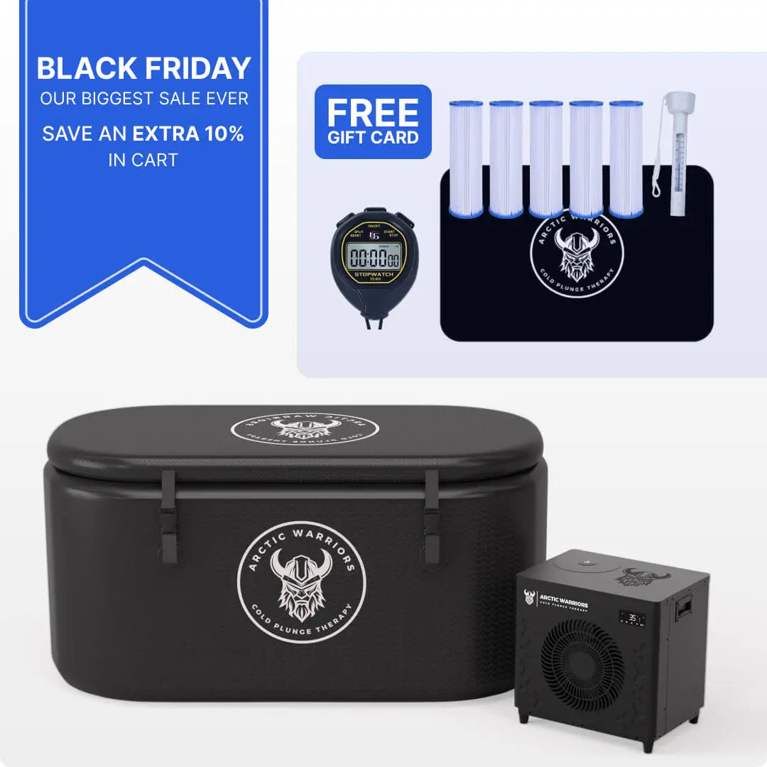 Arctic Warrior 0.5 HP Advanced Water Chiller 3.0 + Air Barrel + Essentials Arctic Warriors